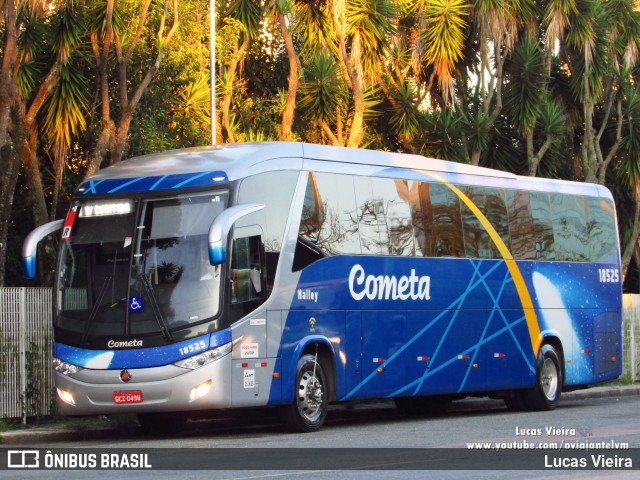 Viação Cometa 18525 na cidade de Curitiba, Paraná, Brasil, por Lucas Vieira. ID da foto: 8466080.