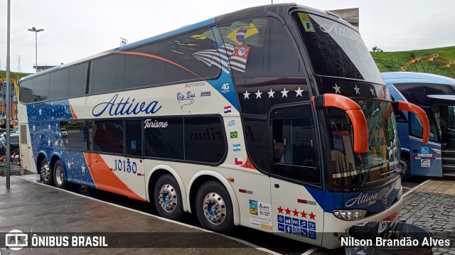 Attiva Turismo 10130 na cidade de Aparecida, São Paulo, Brasil, por Nilson Brandão Alves. ID da foto: 8466365.