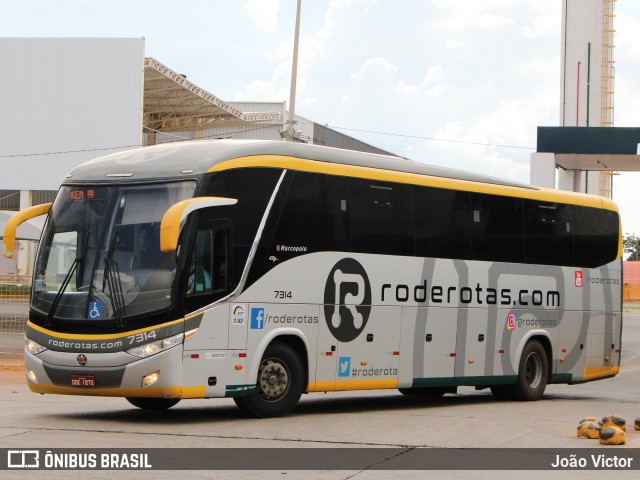 RodeRotas - Rotas de Viação do Triângulo 7314 na cidade de Goiânia, Goiás, Brasil, por João Victor. ID da foto: 8466230.