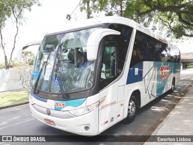 Auto Viação 1001 1642 na cidade de Curitiba, Paraná, Brasil, por Ewerton Lisboa. ID da foto: 8466603.