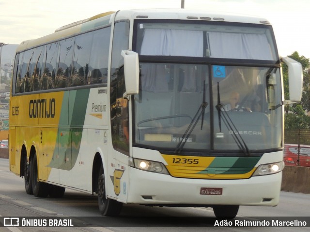 Empresa Gontijo de Transportes 12355 na cidade de Belo Horizonte, Minas Gerais, Brasil, por Adão Raimundo Marcelino. ID da foto: 8466674.