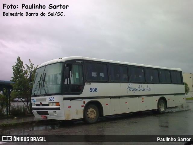 Expresso Coletivo Forquilhinha 506 na cidade de Tubarão, Santa Catarina, Brasil, por Paulinho Sartor. ID da foto: 8465820.