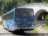 Viação Piracicabana 7101 na cidade de Santos, São Paulo, Brasil, por Marcus Padilha. ID da foto: :id.