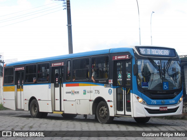 Transportadora Globo 776 na cidade de Recife, Pernambuco, Brasil, por Gustavo Felipe Melo. Número da foto: #8467261.