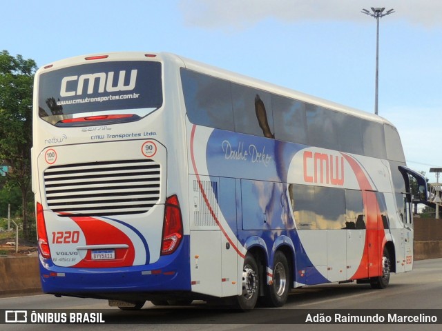 CMW Transportes 1220 na cidade de Belo Horizonte, Minas Gerais, Brasil, por Adão Raimundo Marcelino. ID da foto: 8469407.