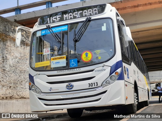 Viação Pinheiral 3013 na cidade de Volta Redonda, Rio de Janeiro, Brasil, por Matheus Martins da Silva. ID da foto: 8468831.