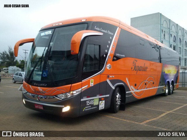 Tupantur Turismo 1546 na cidade de Porto Alegre, Rio Grande do Sul, Brasil, por JULIO SILVA. Número da foto: #8468525.
