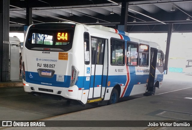 Viação Nossa Senhora da Penha RJ 188.057 na cidade de Rio de Janeiro, Rio de Janeiro, Brasil, por João Victor Damião. ID da foto: 8469528.