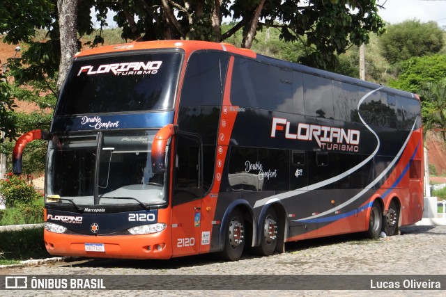 Floriano Turismo 2120 na cidade de Patrocínio do Muriaé, Minas Gerais, Brasil, por Lucas Oliveira. ID da foto: 8468239.