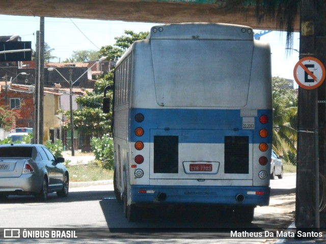 Ônibus Particulares 7703 na cidade de Fortaleza, Ceará, Brasil, por Matheus Da Mata Santos. ID da foto: 8467159.