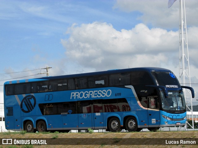 Auto Viação Progresso 6119 na cidade de Serra Talhada, Pernambuco, Brasil, por Lucas Ramon. Número da foto: #8467687.