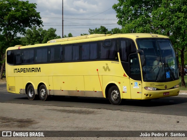 Viação Itapemirim 5073 na cidade de Teresina, Piauí, Brasil, por João Pedro F. Santos. ID da foto: 8467355.