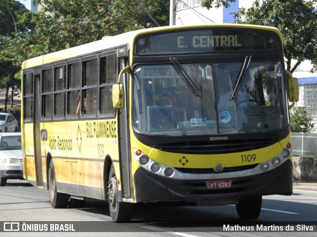 Viação Sul Fluminense 1109 na cidade de Volta Redonda, Rio de Janeiro, Brasil, por Matheus Martins da Silva. ID da foto: 8468699.