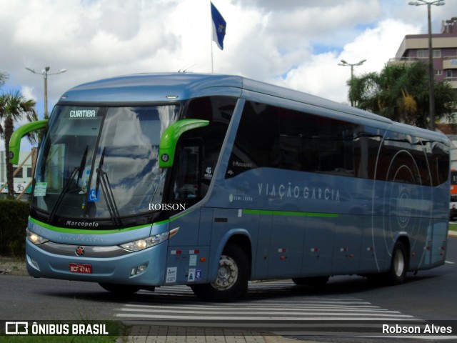 Viação Garcia 8375 na cidade de Ponta Grossa, Paraná, Brasil, por Robson Alves. Número da foto: #8467643.