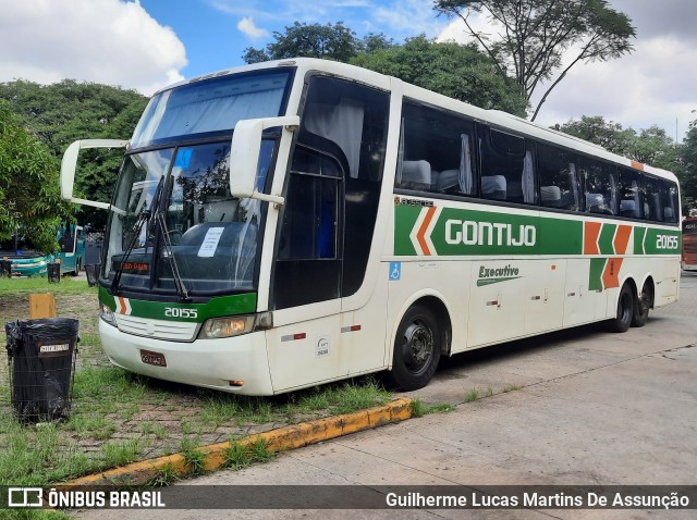 Empresa Gontijo de Transportes 20155 na cidade de São Paulo, São Paulo, Brasil, por Guilherme Lucas Martins De Assunção. ID da foto: 8467983.