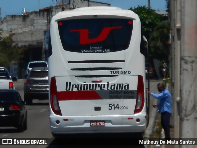 Uruburetama Transportes 004 na cidade de Fortaleza, Ceará, Brasil, por Matheus Da Mata Santos. Número da foto: #8467172.