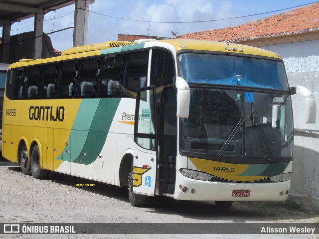 Empresa Gontijo de Transportes 14855 na cidade de Fortaleza, Ceará, Brasil, por Alisson Wesley. ID da foto: 8468261.