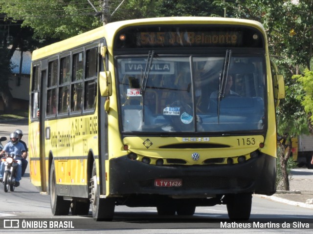 Viação Sul Fluminense 1153 na cidade de Volta Redonda, Rio de Janeiro, Brasil, por Matheus Martins da Silva. Número da foto: #8468708.