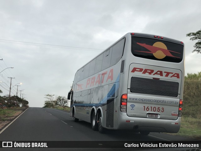 Expresso de Prata 161053 na cidade de Osvaldo Cruz, São Paulo, Brasil, por Carlos Vinicius Estevão Menezes. ID da foto: 8419478.