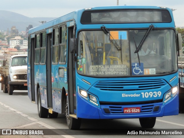 Auto Omnibus Floramar 10939 na cidade de Belo Horizonte, Minas Gerais, Brasil, por Adão Raimundo Marcelino. ID da foto: 8419466.