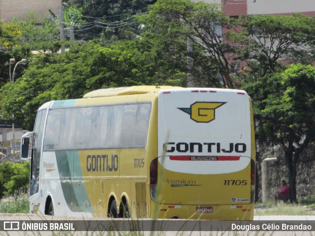 Empresa Gontijo de Transportes 11705 na cidade de Belo Horizonte, Minas Gerais, Brasil, por Douglas Célio Brandao. Número da foto: #8417826.