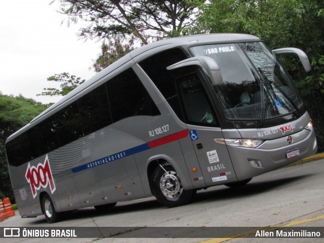 Auto Viação 1001 RJ 108.127 na cidade de São Paulo, São Paulo, Brasil, por Allen Maximiliano. Número da foto: #8418048.