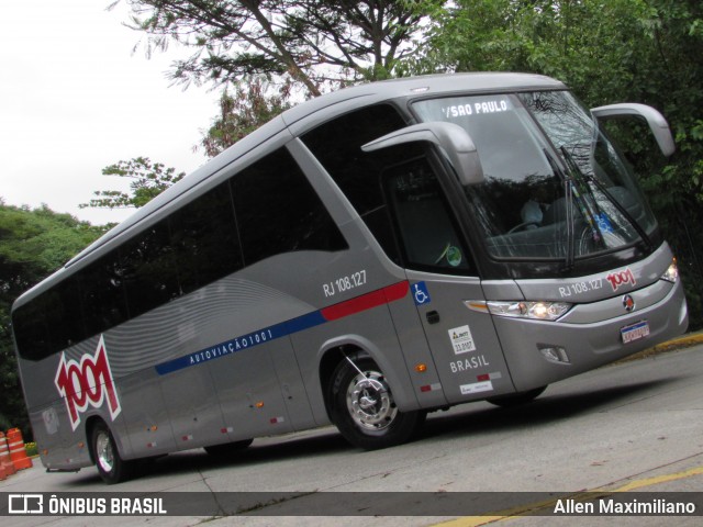 Auto Viação 1001 RJ 108.127 na cidade de São Paulo, São Paulo, Brasil, por Allen Maximiliano. ID da foto: 8418048.