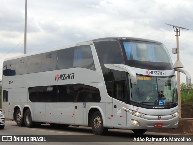 Kaissara - Viação Caiçara 2050 na cidade de Belo Horizonte, Minas Gerais, Brasil, por Adão Raimundo Marcelino. ID da foto: 8419361.