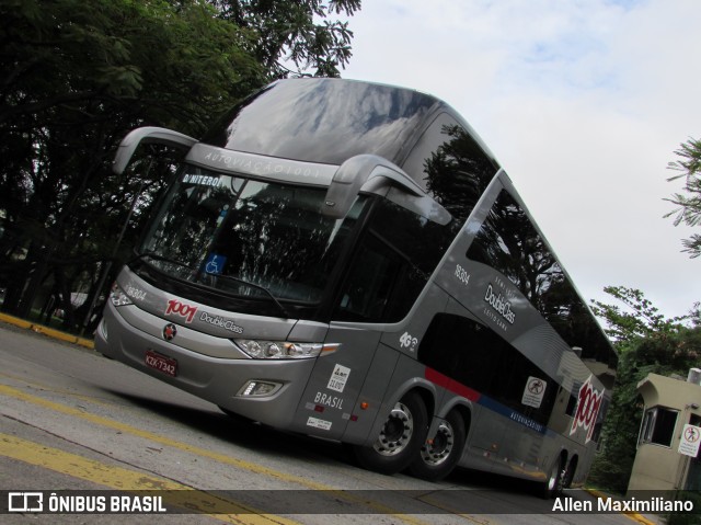 Auto Viação 1001 18304 na cidade de São Paulo, São Paulo, Brasil, por Allen Maximiliano. ID da foto: 8418021.