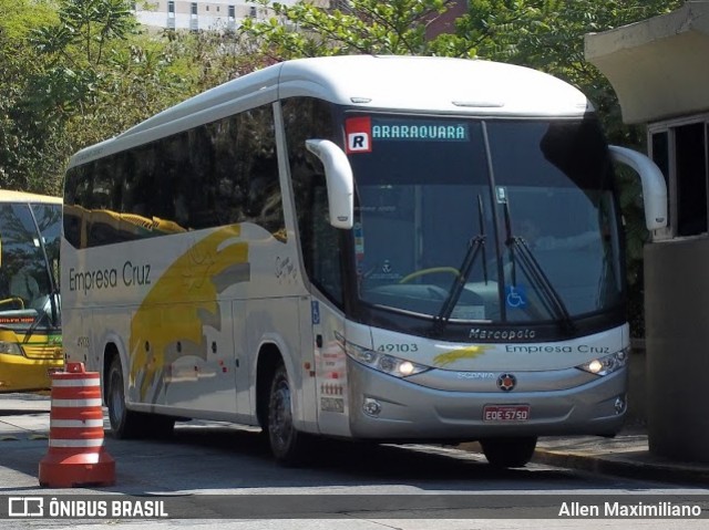 Empresa Cruz 49103 na cidade de São Paulo, São Paulo, Brasil, por Allen Maximiliano. ID da foto: 8418075.