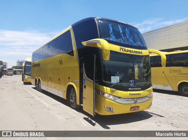Viação Itapemirim 17005 na cidade de São Paulo, São Paulo, Brasil, por Marcelo Horta. Número da foto: #8418084.