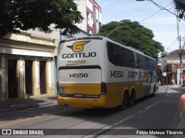 Empresa Gontijo de Transportes 14550 na cidade de Três Corações, Minas Gerais, Brasil, por Fábio Mateus Tibúrcio. Número da foto: #8418730.