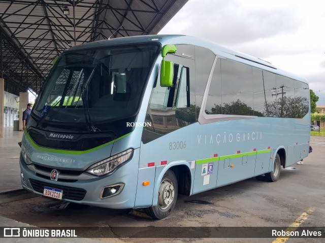 Viação Garcia 83006 na cidade de Paranavaí, Paraná, Brasil, por Robson Alves. Número da foto: #8471394.