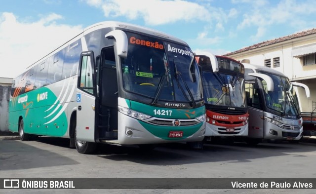 Expresso Unir 14217 na cidade de Pedro Leopoldo, Minas Gerais, Brasil, por Vicente de Paulo Alves. ID da foto: 8471994.