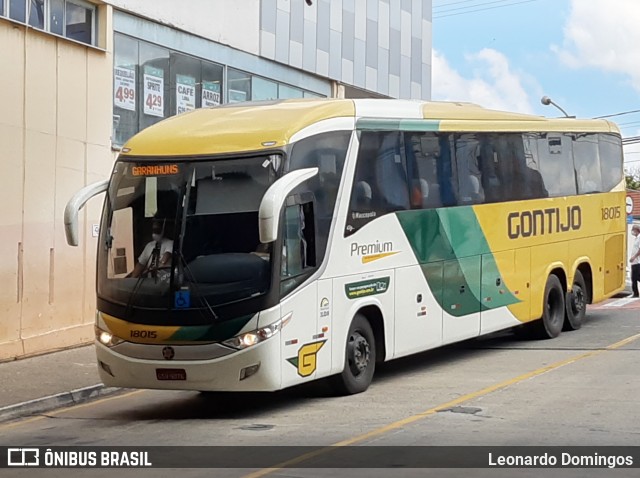 Empresa Gontijo de Transportes 18015 na cidade de Sorocaba, São Paulo, Brasil, por Leonardo Domingos. Número da foto: #8471946.