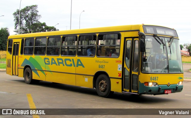 Viação Garcia 6467 na cidade de Maringá, Paraná, Brasil, por Vagner Valani. ID da foto: 8472779.