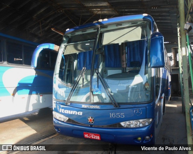 Viação Itaúna 1655 na cidade de Itaúna, Minas Gerais, Brasil, por Vicente de Paulo Alves. Número da foto: #8470073.