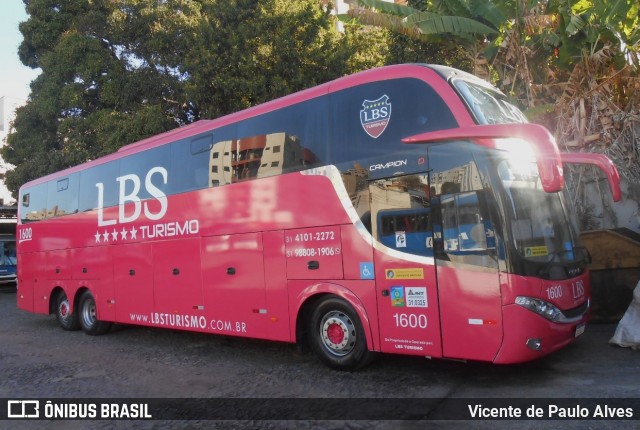 LBS Turismo 1600 na cidade de Itaúna, Minas Gerais, Brasil, por Vicente de Paulo Alves. ID da foto: 8470118.