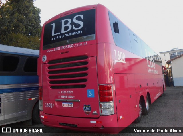 LBS Turismo 1600 na cidade de Itaúna, Minas Gerais, Brasil, por Vicente de Paulo Alves. Número da foto: #8470122.