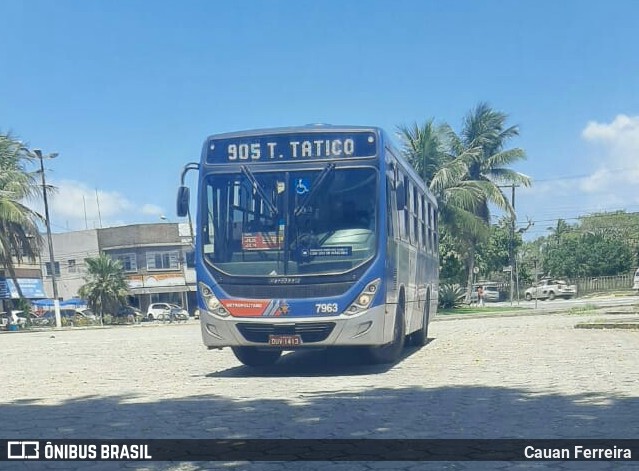 BR Mobilidade Baixada Santista 7963 na cidade de Peruíbe, São Paulo, Brasil, por Cauan Ferreira. Número da foto: #8471224.