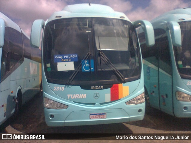 Turim Transportes e Serviços 2310 na cidade de Camaçari, Bahia, Brasil, por Mario dos Santos Nogueira Junior. ID da foto: 8470046.