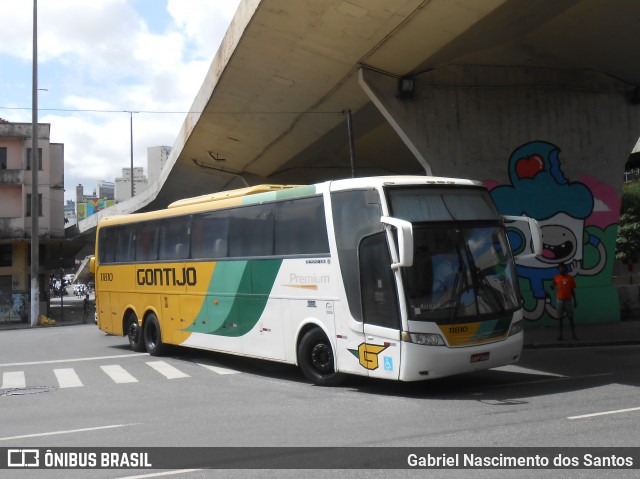 Empresa Gontijo de Transportes 11810 na cidade de Belo Horizonte, Minas Gerais, Brasil, por Gabriel Nascimento dos Santos. ID da foto: 8469919.