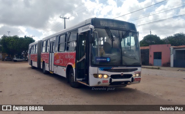 Reunidas Transportes Urbanos 0880 na cidade de Natal, Rio Grande do Norte, Brasil, por Dennis Paz. Número da foto: #8470190.