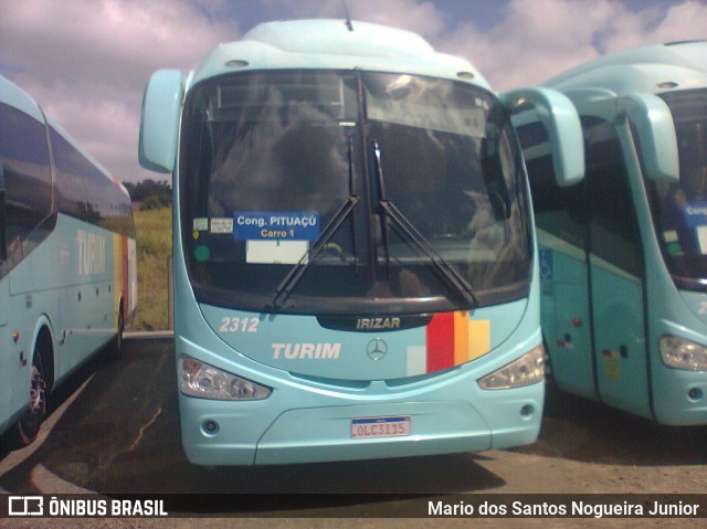 Turim Transportes e Serviços 2312 na cidade de Camaçari, Bahia, Brasil, por Mario dos Santos Nogueira Junior. ID da foto: 8470044.