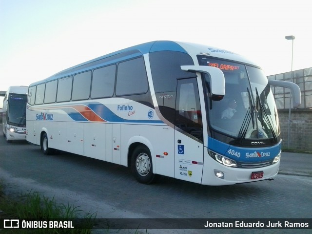 VUSC - Viação União Santa Cruz 4040 na cidade de Itajaí, Santa Catarina, Brasil, por Jonatan Eduardo Jurk Ramos. ID da foto: 8471376.