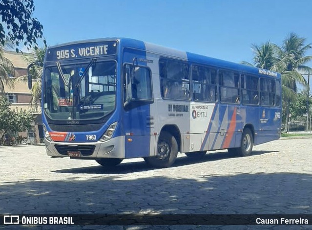 BR Mobilidade Baixada Santista 7963 na cidade de Peruíbe, São Paulo, Brasil, por Cauan Ferreira. Número da foto: #8471220.