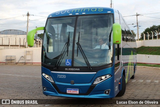 Viação Sul Minas 73220 na cidade de Alfenas, Minas Gerais, Brasil, por Lucas Elson de Oliveira. Número da foto: #8473014.