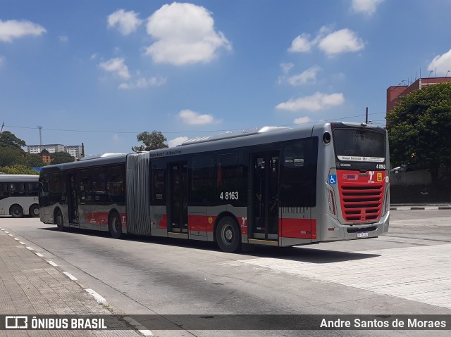 Express Transportes Urbanos Ltda 4 8163 na cidade de São Paulo, São Paulo, Brasil, por Andre Santos de Moraes. Número da foto: #8474010.
