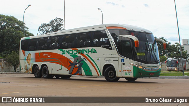 Empresa de Transportes Andorinha 6076 na cidade de Maringá, Paraná, Brasil, por Bruno César  Jagas. ID da foto: 8474283.