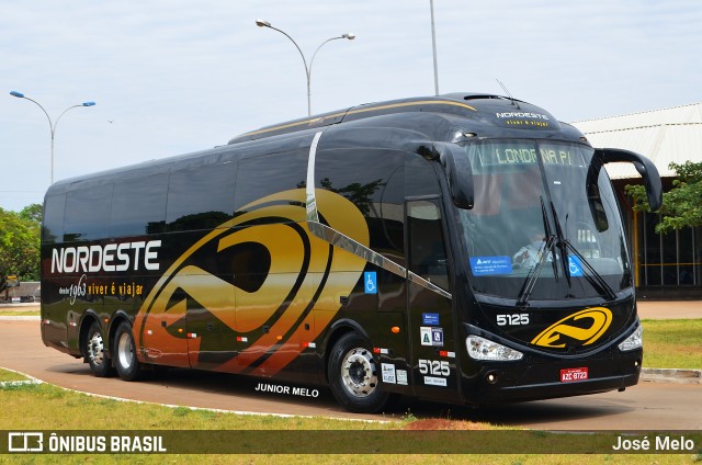Expresso Nordeste 5125 na cidade de Maringá, Paraná, Brasil, por José Melo. Número da foto: #8475688.